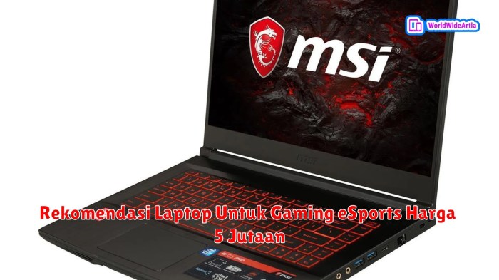 Rekomendasi Laptop Gaming Terbaik 2025 untuk Esports & Streaming!