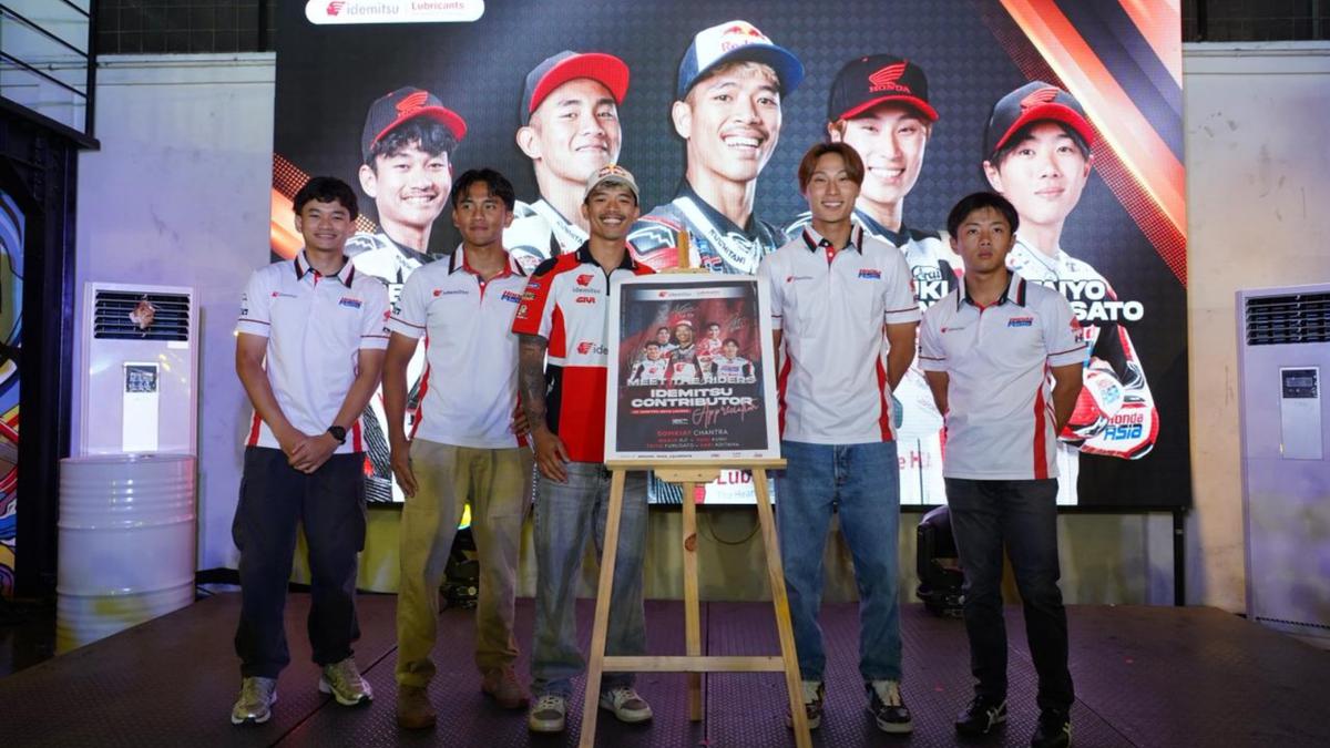 Mitra Bengkel Temui Pembalap Idemitsu Honda Team Asia Sebelum MotoGP Mandalika
