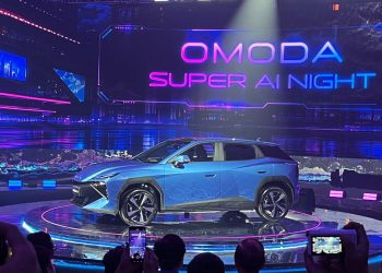 Mobil Listrik Omoda O4 Dilengkapi Fitur AI dengan Beragam Kemampuan