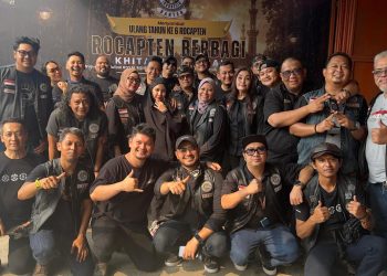 HUT Komunitas Motor Ini Rayakan dengan Cara yang Tak Biasa
