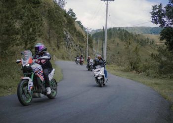 Jalur Berliku Samosir Jadi Tempat Uji Coba Pelumas Prancis