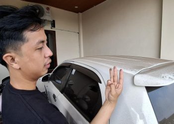 Tips Membersihkan Mobil dari Abu Vulkanik Anak Krakatau agar Tidak Merusak Cat