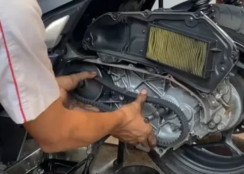 Kampas Ganda CVT Motor Matic Aus, Gejala dan Cara Perawatannya yang Perlu Diketahui