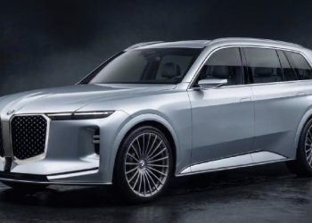 SUV Super Bongsor X9, Visualisasi Bergaya Land Yacht dari BMW
